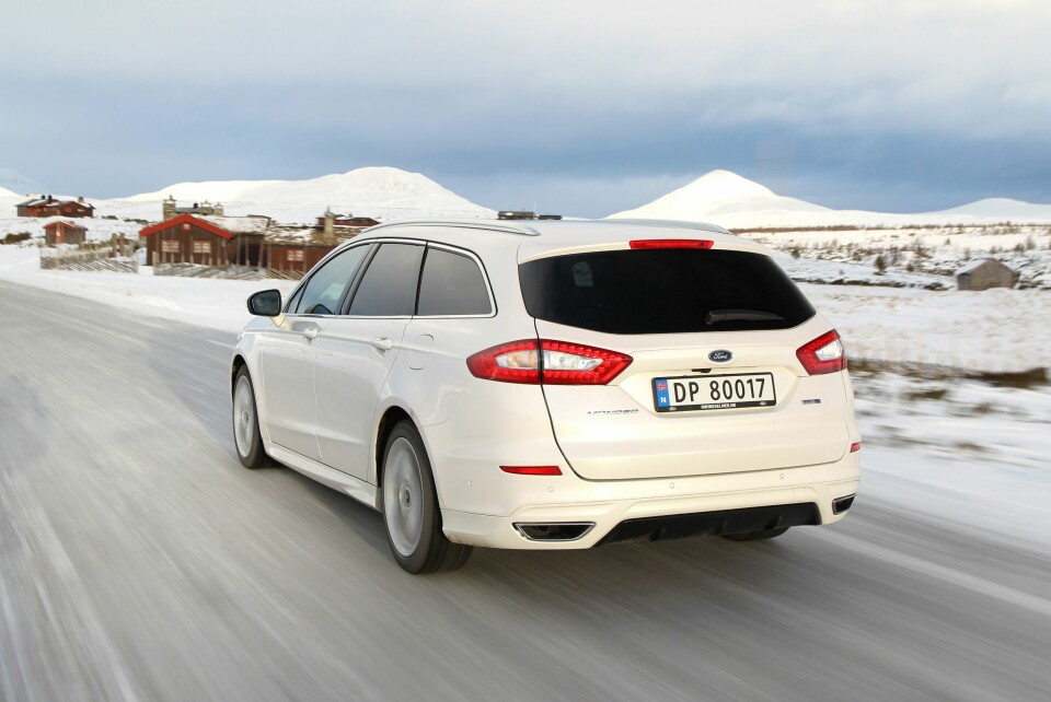 AWD: Med mulighet for firehjulsdrift stiller Mondeo endelig likt med flere konkurrente