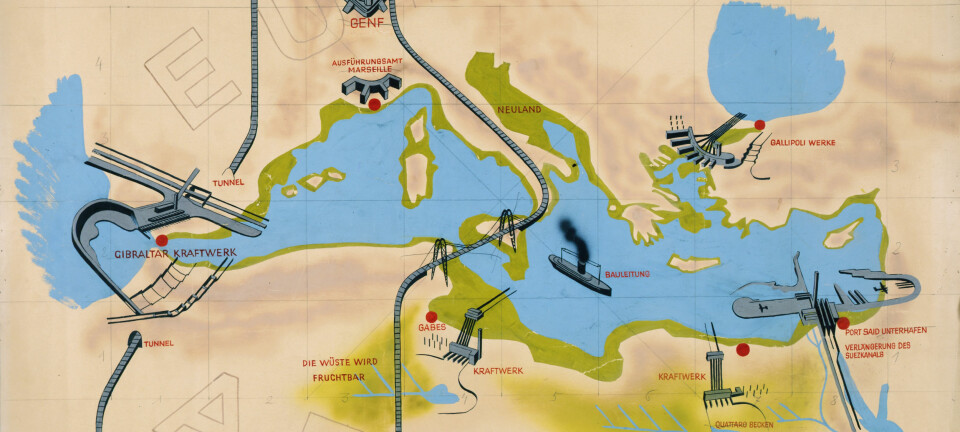 Ville tømme Middelhavet for vann, men Hitler sa nei