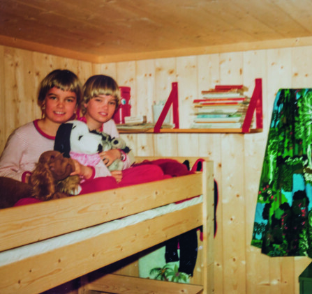 MINNER: Soverommet til barna ble bygget til av faren, som døde tidlig. Foto: Privat.