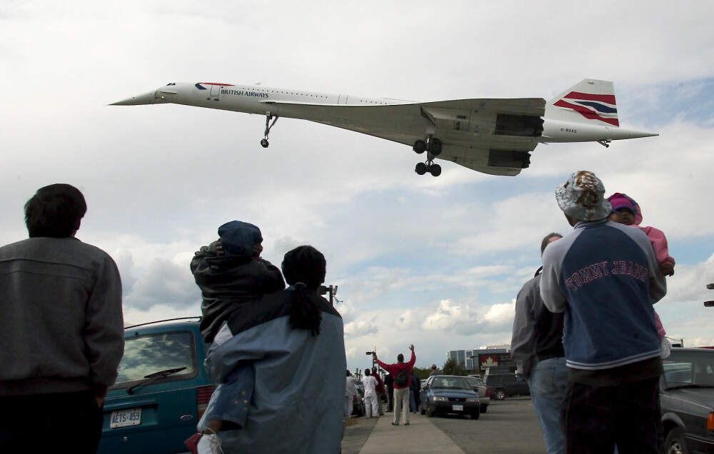 <b>SISTE TUR:</b> Det var en følelsesladet opplevelse da den aller siste Concorden landet for siste gang 26. november 2003. Det skjedde ved fabrikken i Filton der prototypen hadde lettet 34 år tidligere.