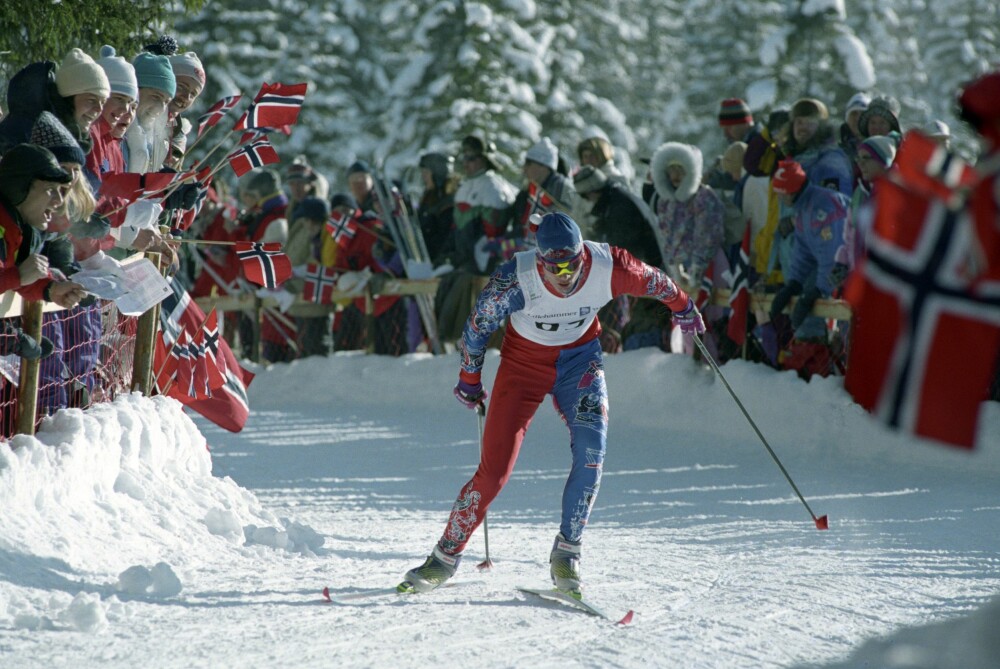 <b>DAVID SLO GOLIAT:</b> Tre-mila under OL på Lillehammer ble en triumf for Thomas Alsgaard og Rottefella. Mens publikum jublet, kvesset sportsindustrien sine sabler og inngikk nye bindinger, bokstavelig talt.