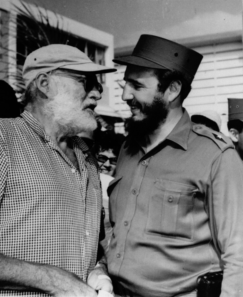 <b>GODE VENNER:</b> Hemingway og Castro hadde gjensidig respekt for hverandre. Og Hemingsways hjem i Havana er perfekt bevart og åpent for tusister den dag i dag.