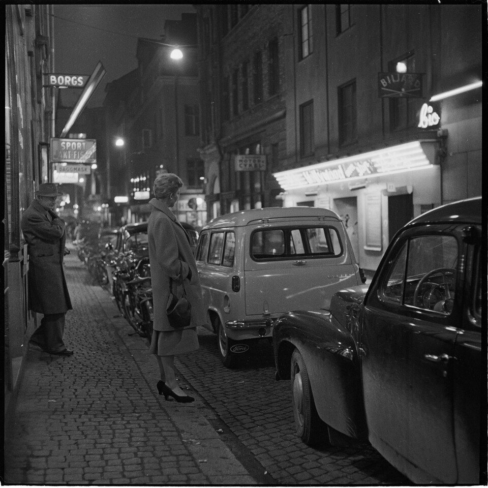BERYKTET: På folkemunne het Norra Kyrkogata bare Porra Kyrkogata. På 1960- og 70-tallet ble gaten beryktet for prostitusjon, sexklubber og kinoer som viste porno nonstop døgnet rundt. En av dem var Hollywood.