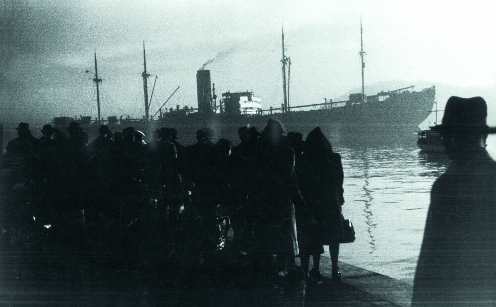 <b>DØDSSKIPET:</b> Ellinor Meiran, bestemoren, faren og over 500 andre jøder ble fraktet med Donau fra Oslo til Stettin i Polen 26. november 1942. Faren til Ellinor var på samme båt, men menn og kvinner ble holdt atskilt. Sannsynligvis så de ikke hverandre.