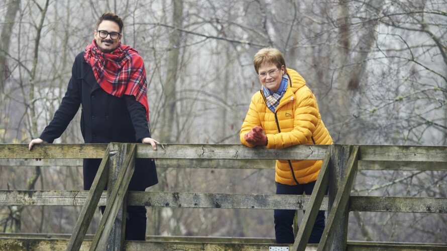 NÆRE: – Å, det kan nesten ikke bli bedre, mener mamma Ruth om forholdet til sønnen.