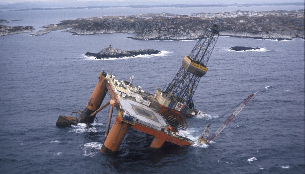 GLEMT: "Deep Sea Driller"-ulykken har ofte vært omtalt som "den glemte ulykken". Seks personer omkom.
