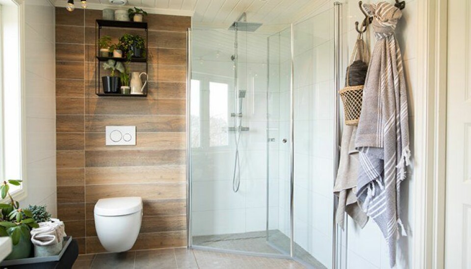 BADET ETTER SINNASNEKKER'N: Plutselig ble det mulig å få en trivelig badeopplevelse.