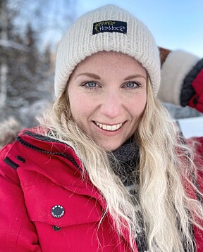 MIKROHUS-ENTUSIAST: Ida Johansson (32) fra Sverige.