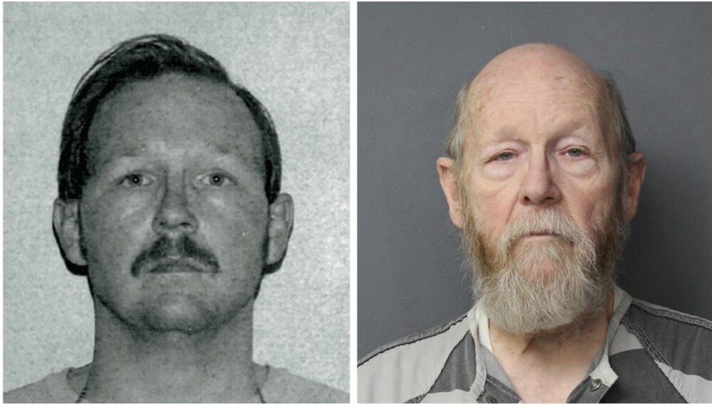 SONER LIVSTID: Drapsmann Dennis Bowman (f. 1949), Bildet til venstre er fra 1980, da han var 31 år gammel.