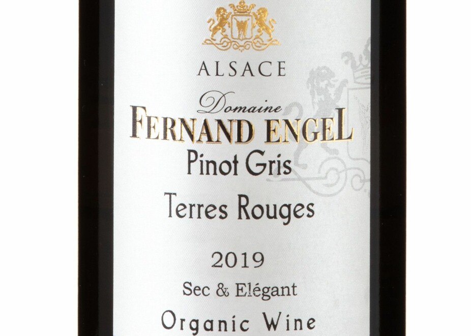 GODT KJØP: Fernand Engel Terres Rouge Pinot Gris 2019.