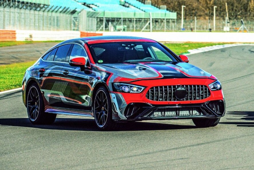 PLUG IN-HYBRID: Mercedes-AMG GT 73, antakelig med minst 800 hestekrefter.