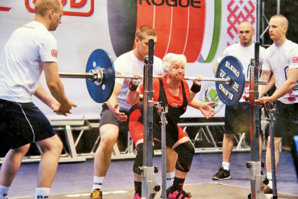 VERDENSMESTER: Anne Mari er to ganger verdensmester og fire ganger europamester i sin klasse i styrkeløft.