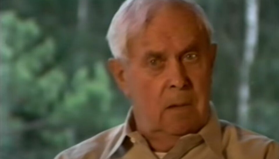 NABO REAGERTE: Sverre Tvetene, nabo av Ronald Ramm, forklarte til TV3 Etterlyst i 1998 at broren hans varslet Ramms familie etter at de ikke så livstegn til Ramm på en uke.