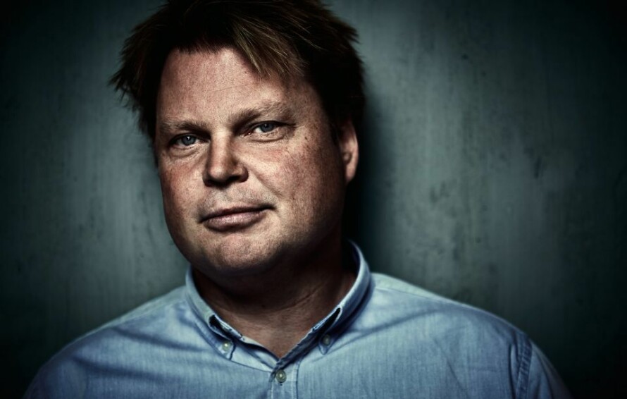 STARTET MED RAMM-DRAPET: Krimforfatter Jørn Lier Horst.