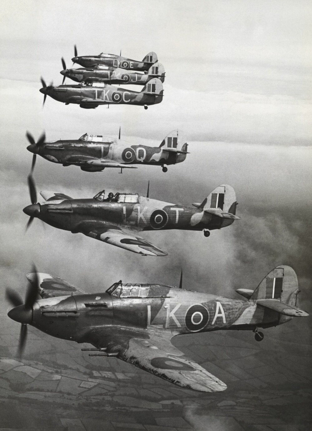 <b>EFFEKTIV:</b> Sommeren 1940 hadde RAF 396 Hurricane til rådighet. Til sammen klarte de å skyte ned 656 tyske fly.