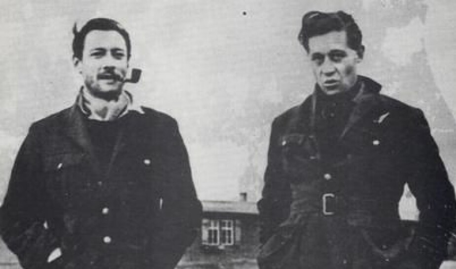 JAGERPILOTER OG UTBRYTERE; De britiske pilotene Rob Stanford Tuck (1916 – 1987) og Roger Bushell (1910 - 1944)