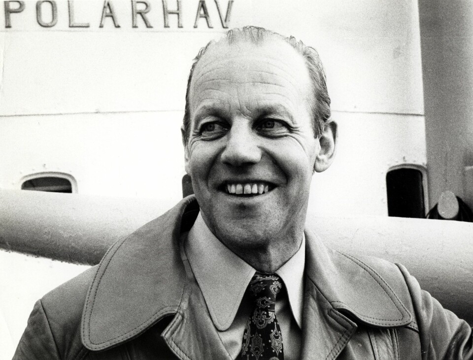 ISHAVSSKIPPER: Ottar Brandal har 30 sesonger bak seg i ishavet.