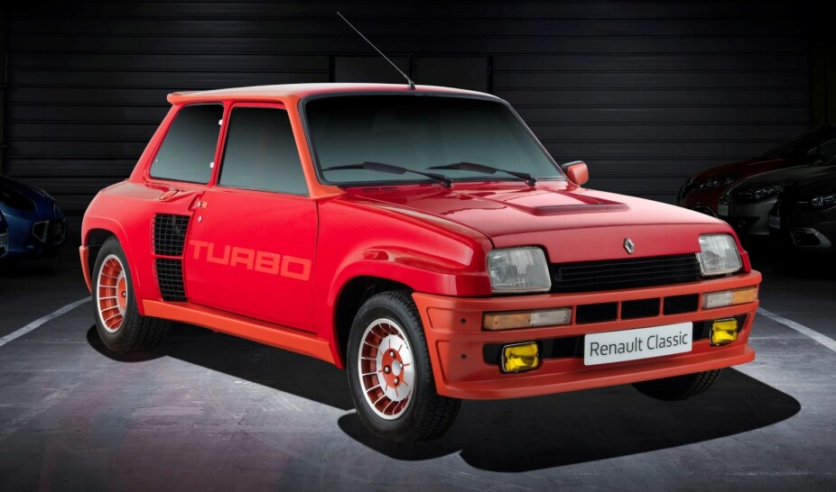 <b>LEGENDE:</b> Renault 5 Turbo fra 1981
