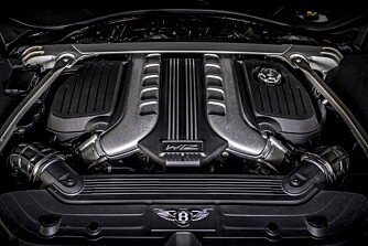 <b>W12:</b> Bentleys legendariske 6,0-liters W12-motor. 