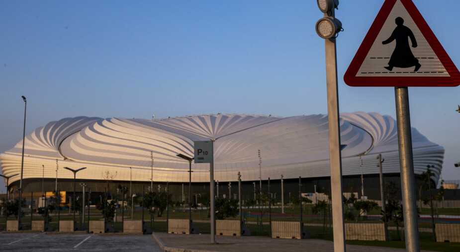 ARENA I QATAR : Al Janoub Stadion, tidligere kjent som Al Wakrah Stadion i Doha, Qatar. Designet av Zaha Hadid Arkitekter.