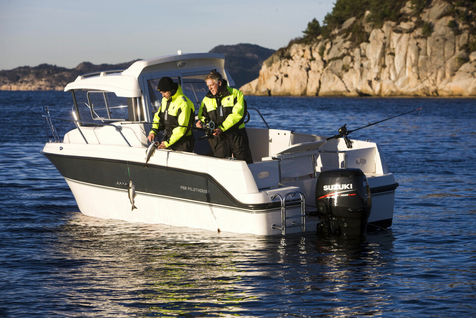 VELEGNET: Hos Askeladden er P66 Pilothouse den mest egnede plattformen for hobby- og sportsfiske.