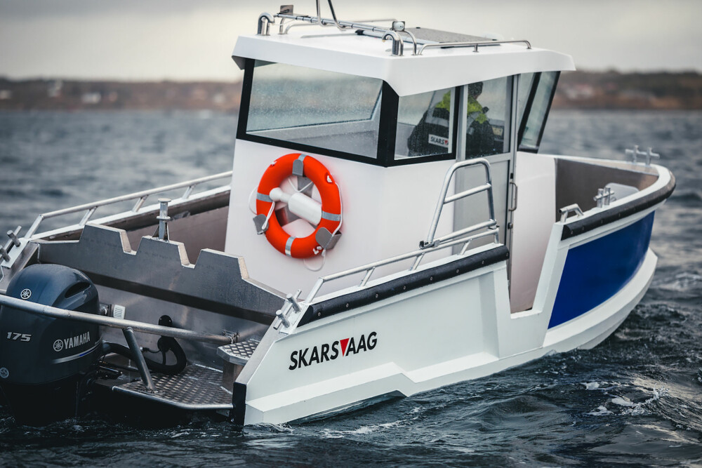 <b>FUNKSJON:</b> Skars­vaag 23 er utviklet for proffmarkedet, men passer også godt som fritidsbåt – og da særlig for hobbyfiske, sier verftet. 