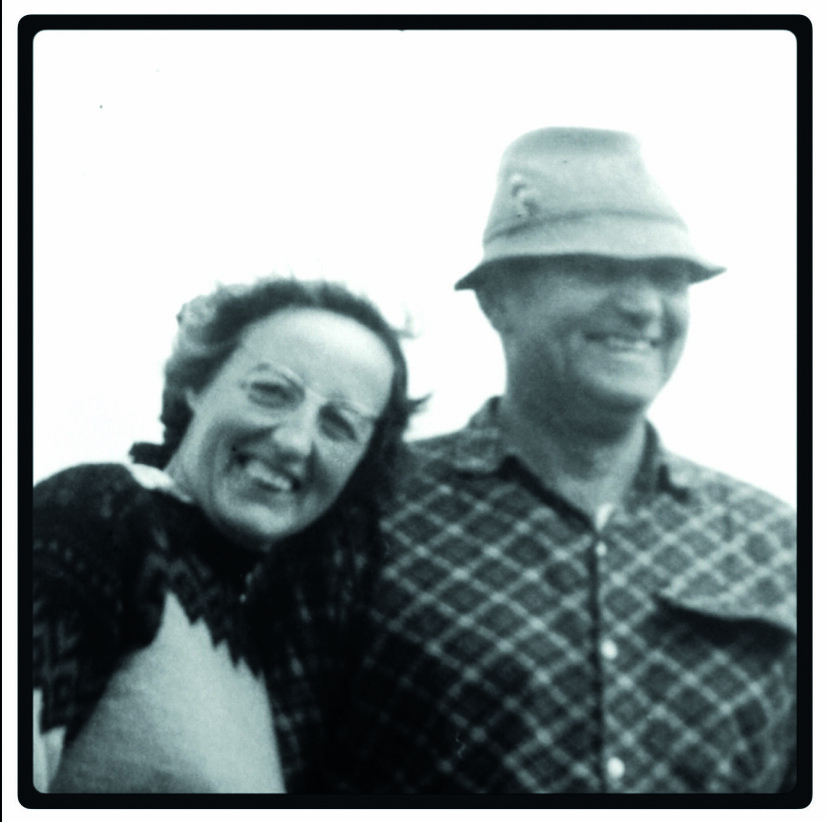 PÅSKEFERIE: Alfhild og Anders Gavle gledet seg til påsketur på hytta. Trallebanen var i mange år en lettvint vei til topps i de bratte fjellene.