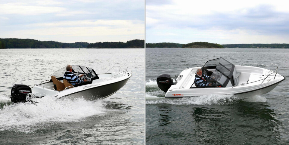 I SLEKT: Silver Beaver BR og Terhi 480 BR er søskenbarn i samme størrelse og fra samme konsern i Finland.