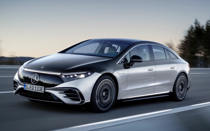 TIL NORGE: Norske priser på EQS forventes før sommerferien. De første bilene kan være i Norge i september.