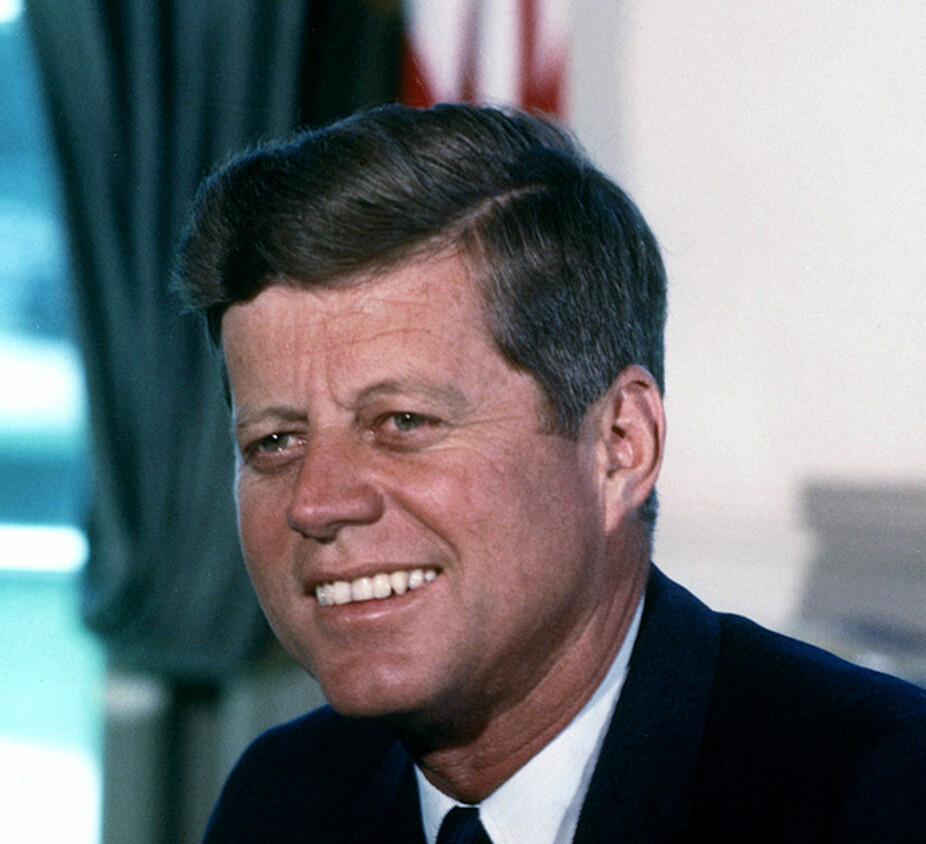 <b>INGEN SA HAM IMOT:</b> President John F. Kennedy prøvde å holde lav amerikansk profil i Grisebukta. Det gikk galt.
