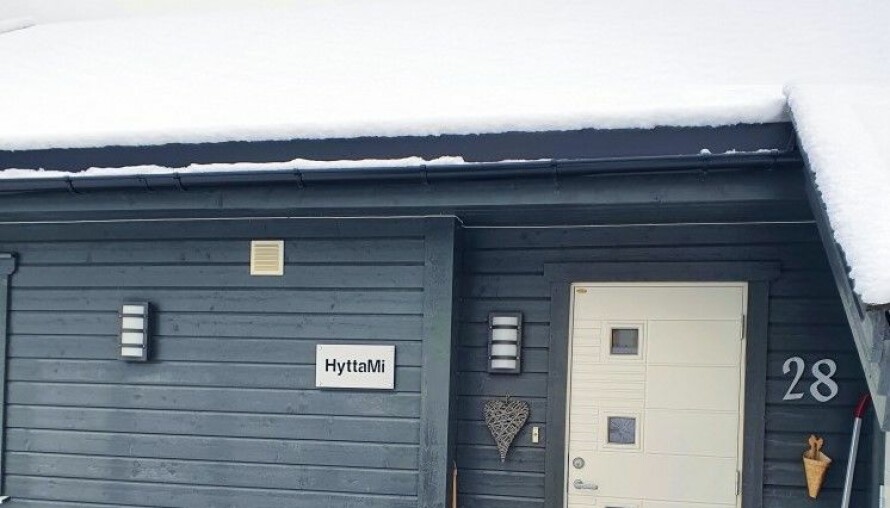 HyttaMi: Nina Østerlie lurte på hyttenavn i flere år, og hun omtalte hytta ved Austvatn i Nord Odal bare for hytta mi. – Jeg sa bestandig at jeg skulle på hytta mi, så hvorfor ikke kalle den det. Slik ble det et lett valg.