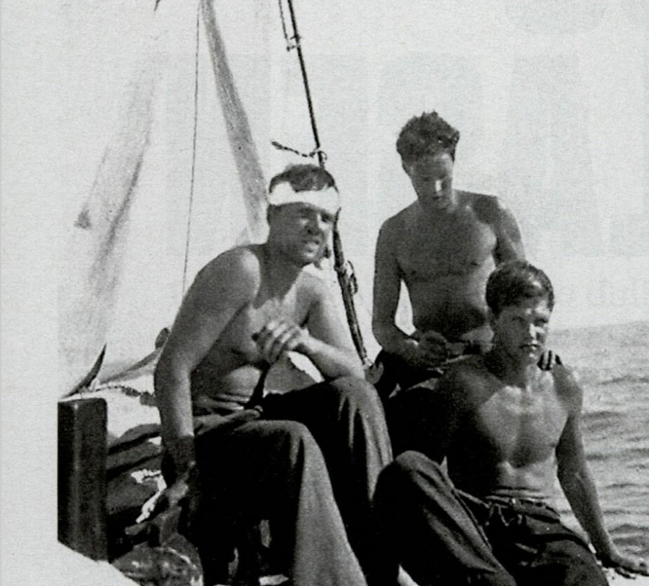 DAGEN DERPÅ: 18. mai 1935 ble en tung dag for Erling Tambs, 
Peter Archer og Einar Tveten. De hadde mistet en venn i stormen 
dagen før.