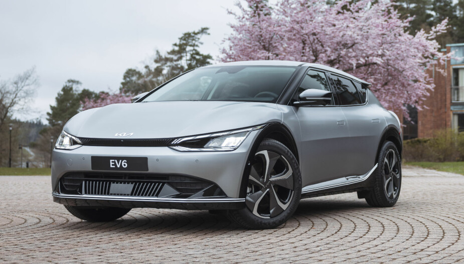 VARIANT: EV6 kan også fås med 58 kWh-batteri og trekk kun på bakhjulene.