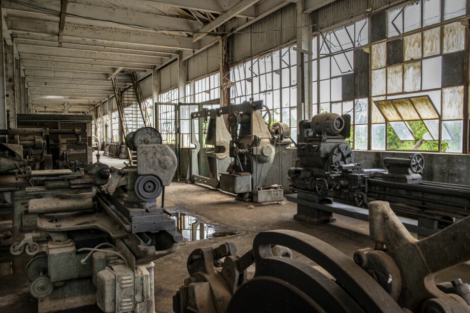 <b>FRA GULLALDEREN:</b> Disse maskinene er fra den gang Fordlandia ble bygget for snart hundre år siden. Men de fungerer fortsatt!