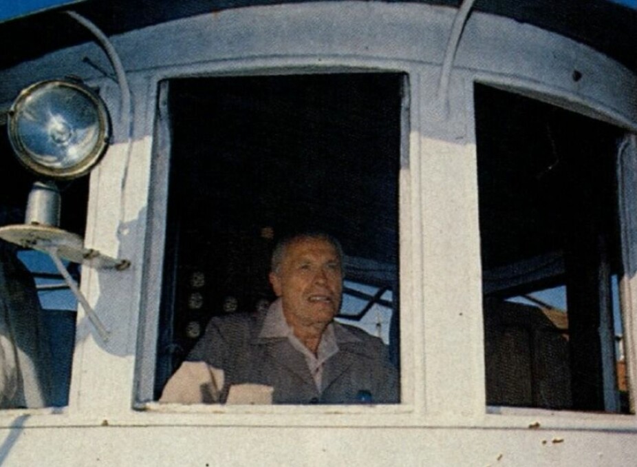 NAZIST OM BORD: Roald Astrup Nielsen pådro seg en nyreskade 
under Solbris-ferden til Spania, slik at han måtte 
reise etter med fly til Buenos Aires.
