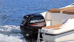 GOD ALLROUNDER: Mercurys firesylindrede 2,1-liter finnes i effektversjoner fra 80 til 125 hk.