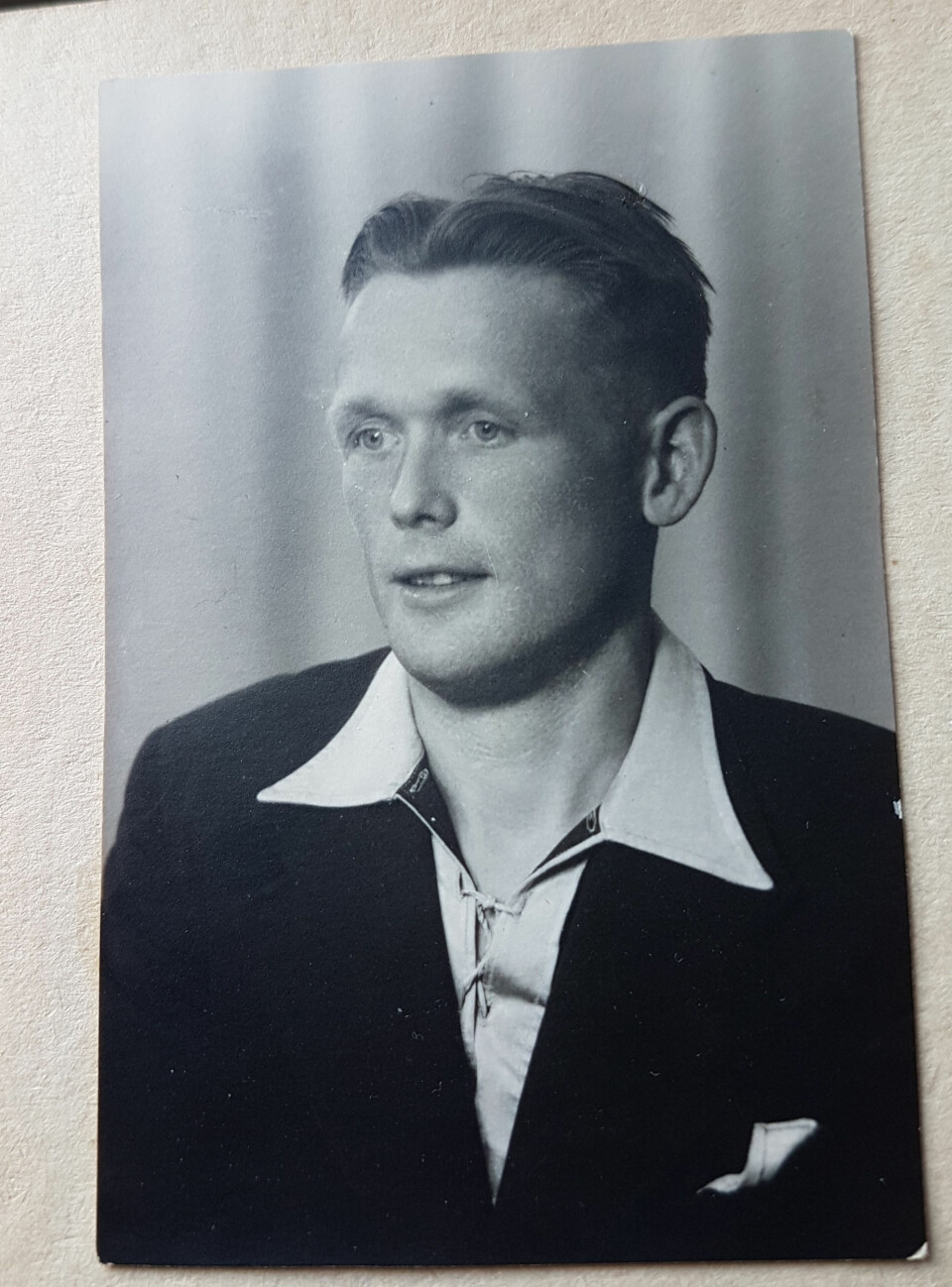 DØDE TIDLIG: Ektemannen Ingvald døde altfor ung, og Anne Marie ble igjen alene med barn og småbruk.