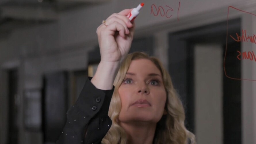 DNA-DETEKTIV: CeCe Moore i en scene fra dokumentarserien Finding Your Roots.