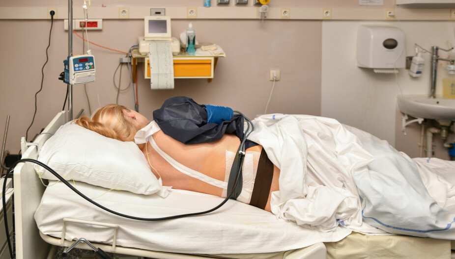 EPIDURAL: Rundt 22 000 norske kvinner får årlig epidural som smertelindring under fødsel.