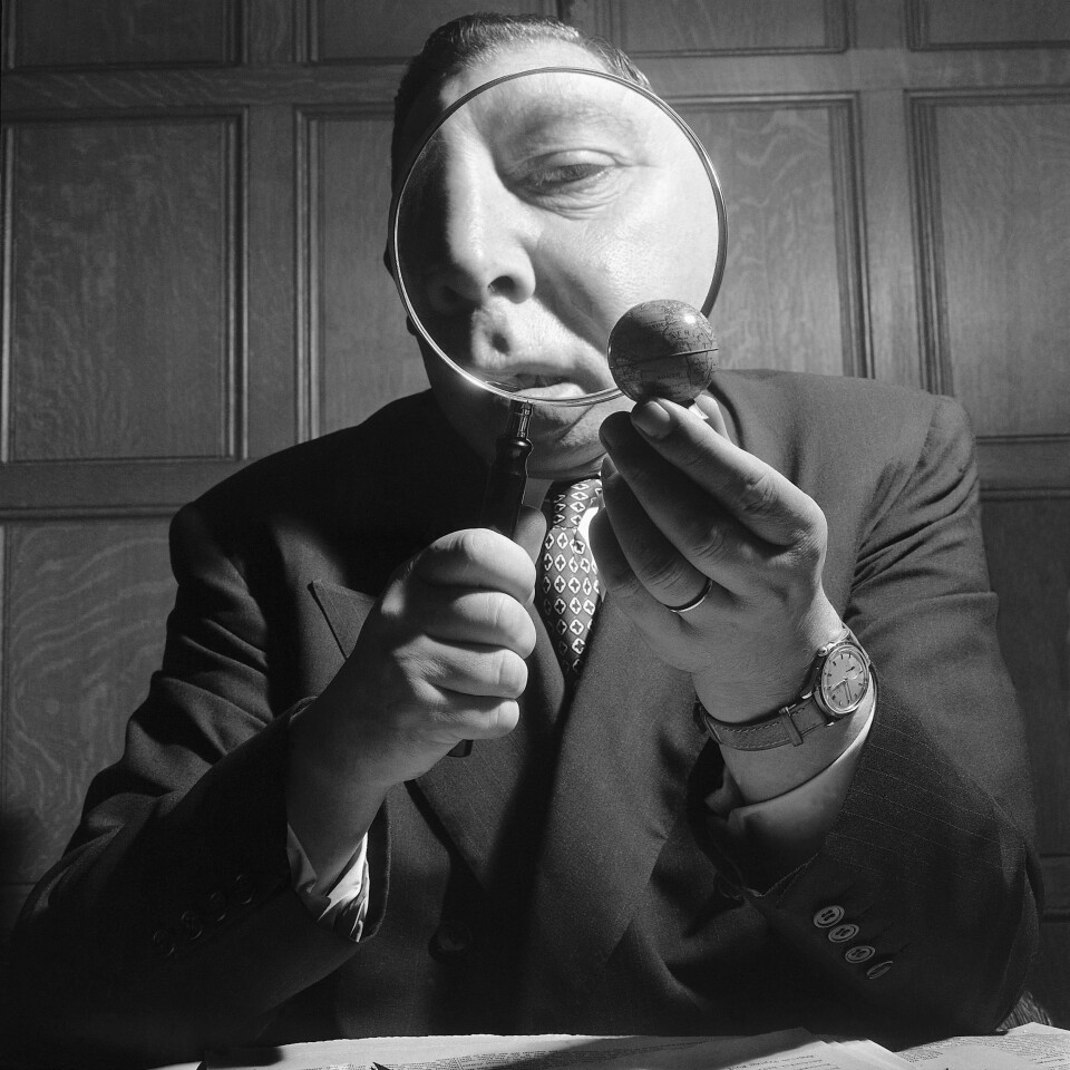 KLODENS TILLITSMANN: Trygve Lie var et populært valg da han ble FN-sjef. Ti år senere protesterte russere og arabere på at han skulle være til stede under markeringen av jubileet. Lie holdt seg hjemme.