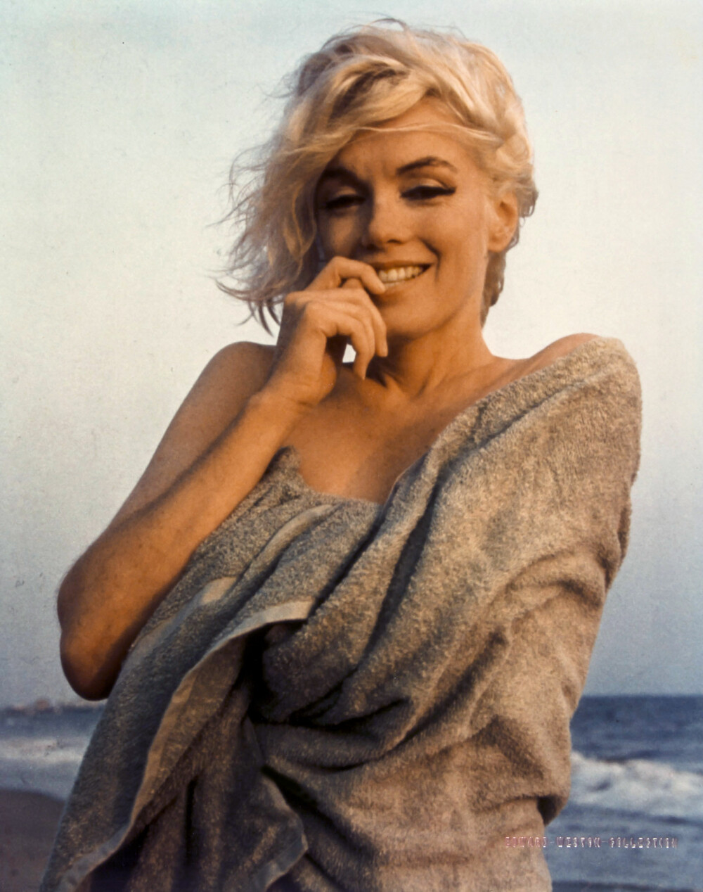 <b>SISTE BILDE:</b> Dette er det siste kjente bildet av Marilyn før hennes tragiske død. 