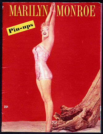 <b>POPULÆR:</b> En samling pinup-bilder av Marilyn, publisert som et eget blad i 1953. 