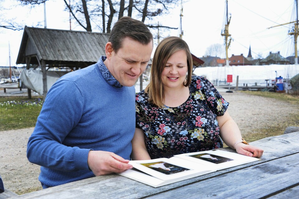 MINNER: Synnøve og Håvard deler mange minner, både fra ungdomsforelskelsen og fra årene som kjærester i voksen alder.