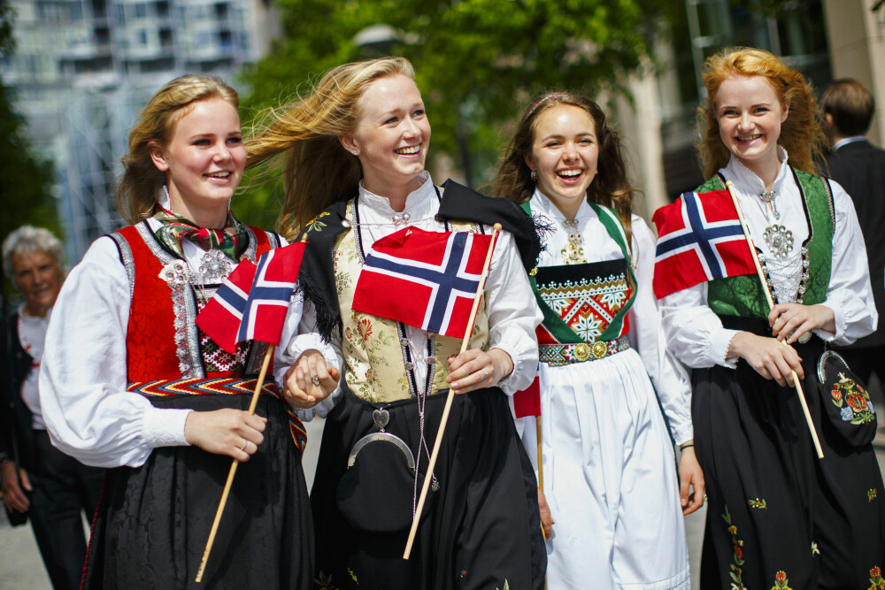 <b>TILFELDIG:</b> I over 200 år har det norske flagget vært rødt, hvitt og blått. Men det kunne like gjerne blitt helt andre farger.