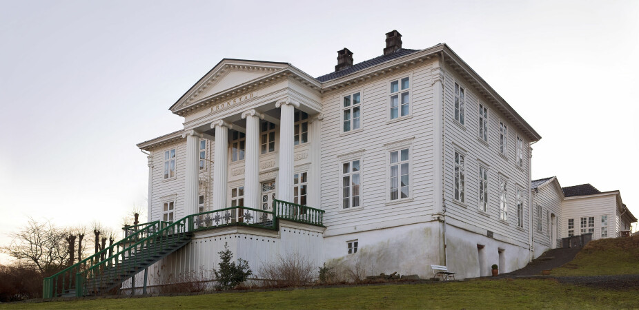 <b>PÅ TOPPEN:</b> Kronstad hovedgård i Bergen var bolig for Jørgen Thor Møhlen da han var på høyden av sin karriere frem til 1693.