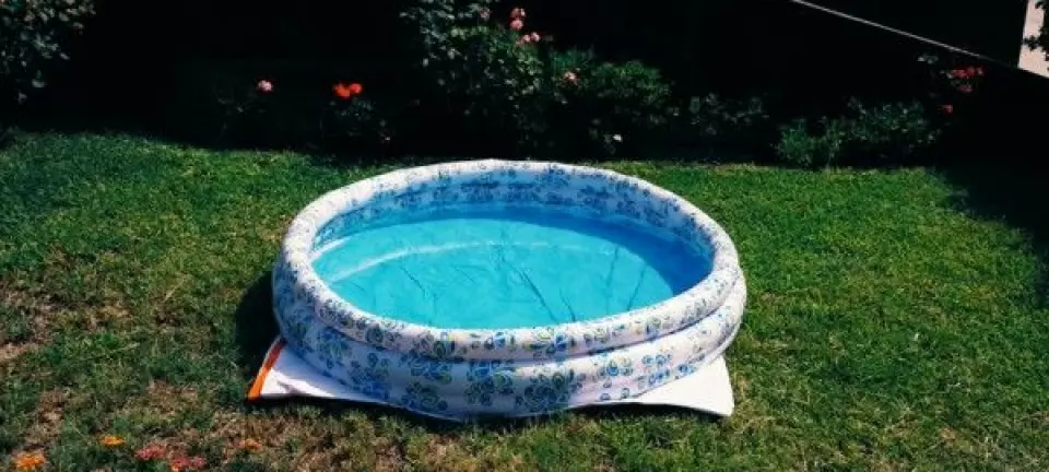 Du lar vel ikke vannet stå i flere dager i plaskebassenget ditt?