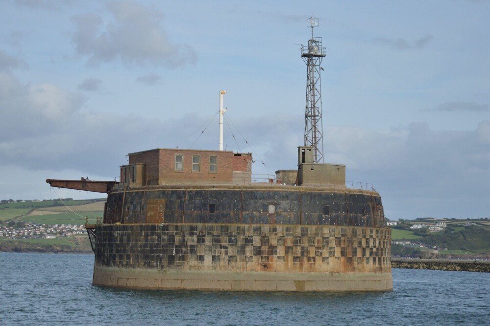 <b>BYGGET FOR SENT:</b> Plymouth Breakwater Fort.