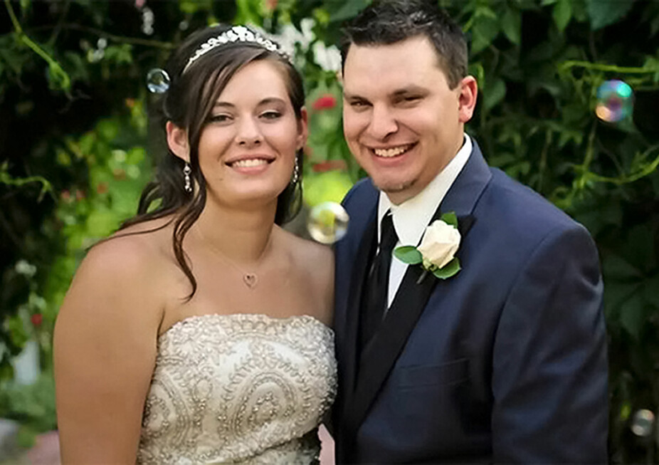<b>ÅTTE DAGERS EKTESKAP:</b> Jordan Linn Graham og Cody Johnson var gift i åtte dager før sistnevnte forsvant. Det falt ikke kona Jordan særlig tungt for hjertet.