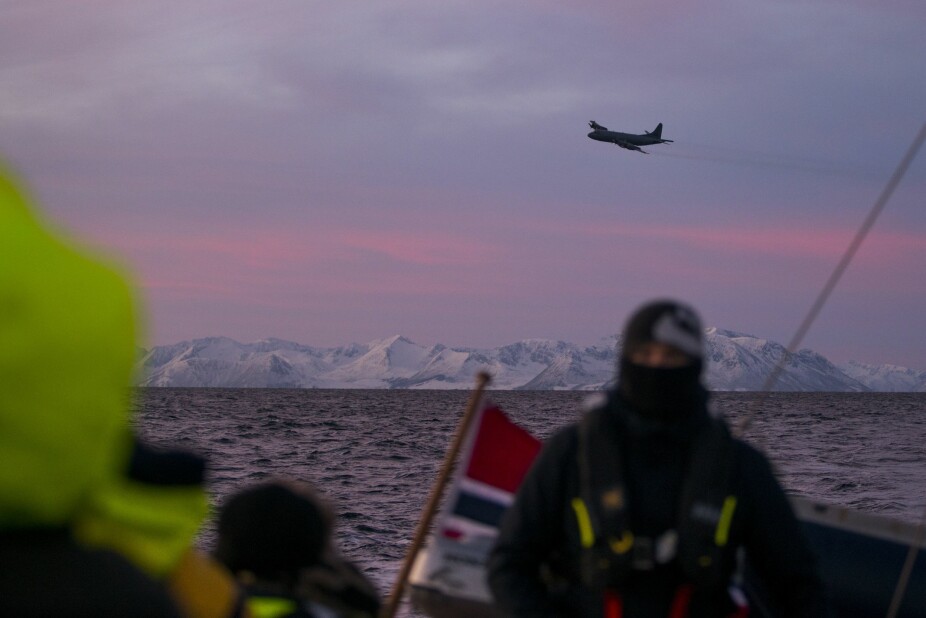 <b>NORSK UBÅTJEGER:</b> Et norsk maritimt P-3C Orion patruljefly på tokt i nordområdene. Luftforsvaret har bare to fullspekkede Orion-fly, men får snart fem nye P-8A Poseidon. 