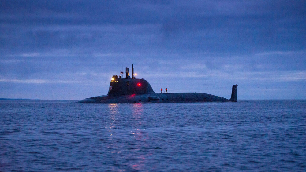 <b>SPRER FRYKT:</b> Den toppmoderne atomdrevne angrepsubåten Kazan (K-561) gjør klar til et nytt tokt i nordområdene. Ubåten ble i mai 2021 satt inn i operativ drift i den russiske Nordflåten. 
